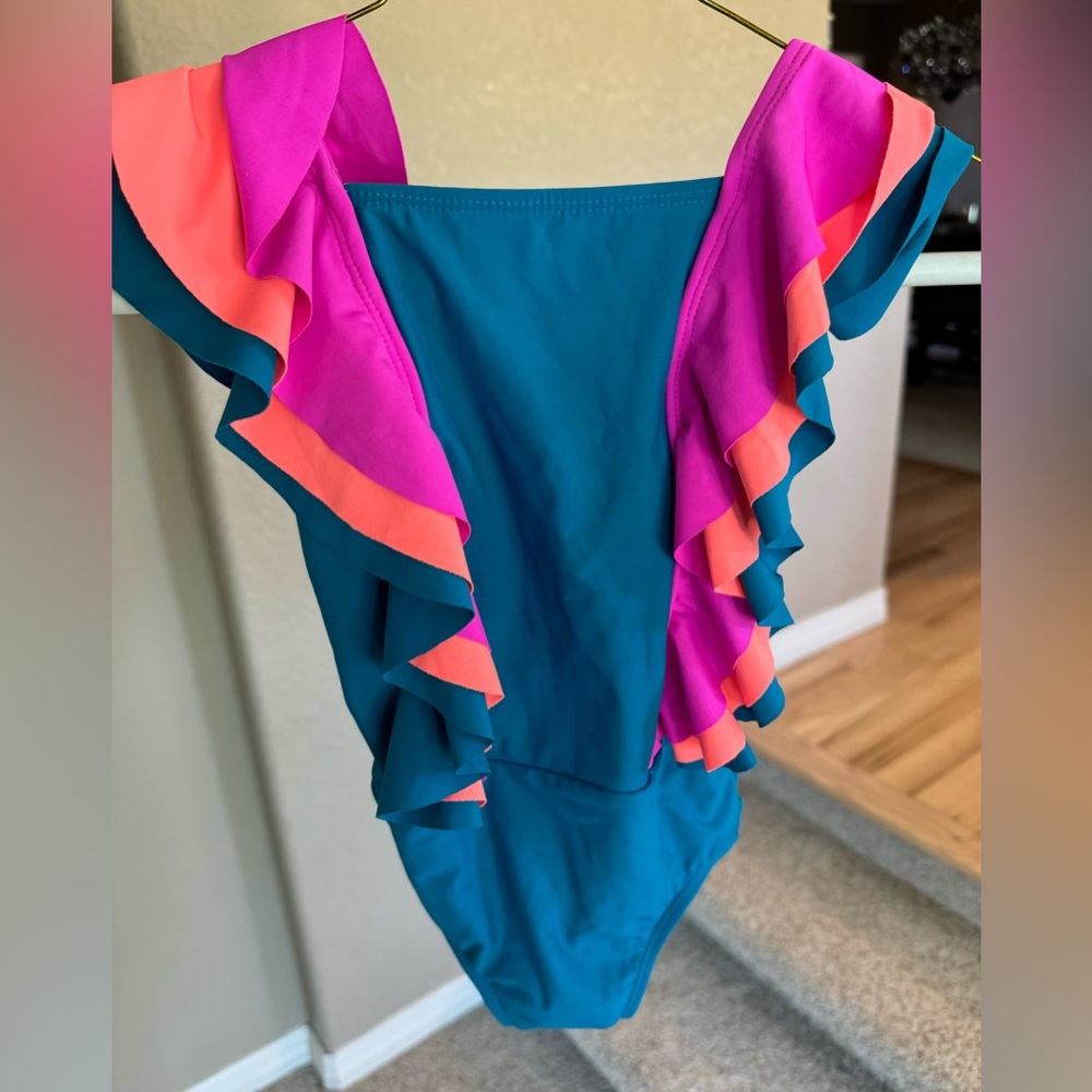 NWT Beach Lingo Toddler One Piece Swim Size 4/5T